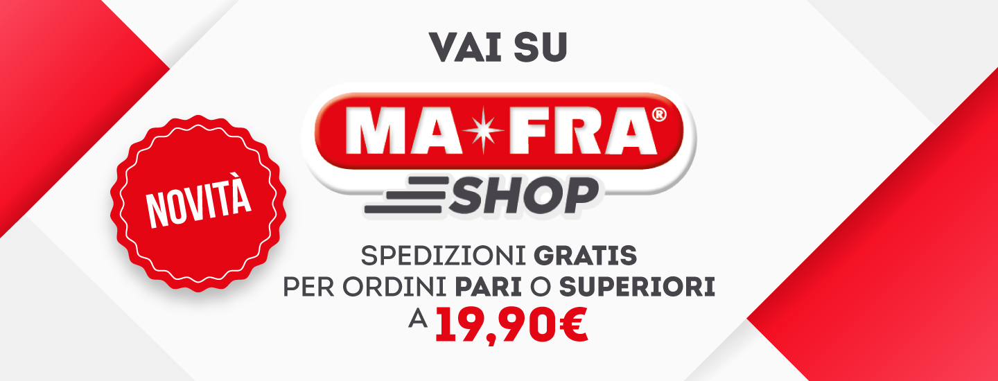 Prodotti e accessori per auto: scopri MAFRA Shop!