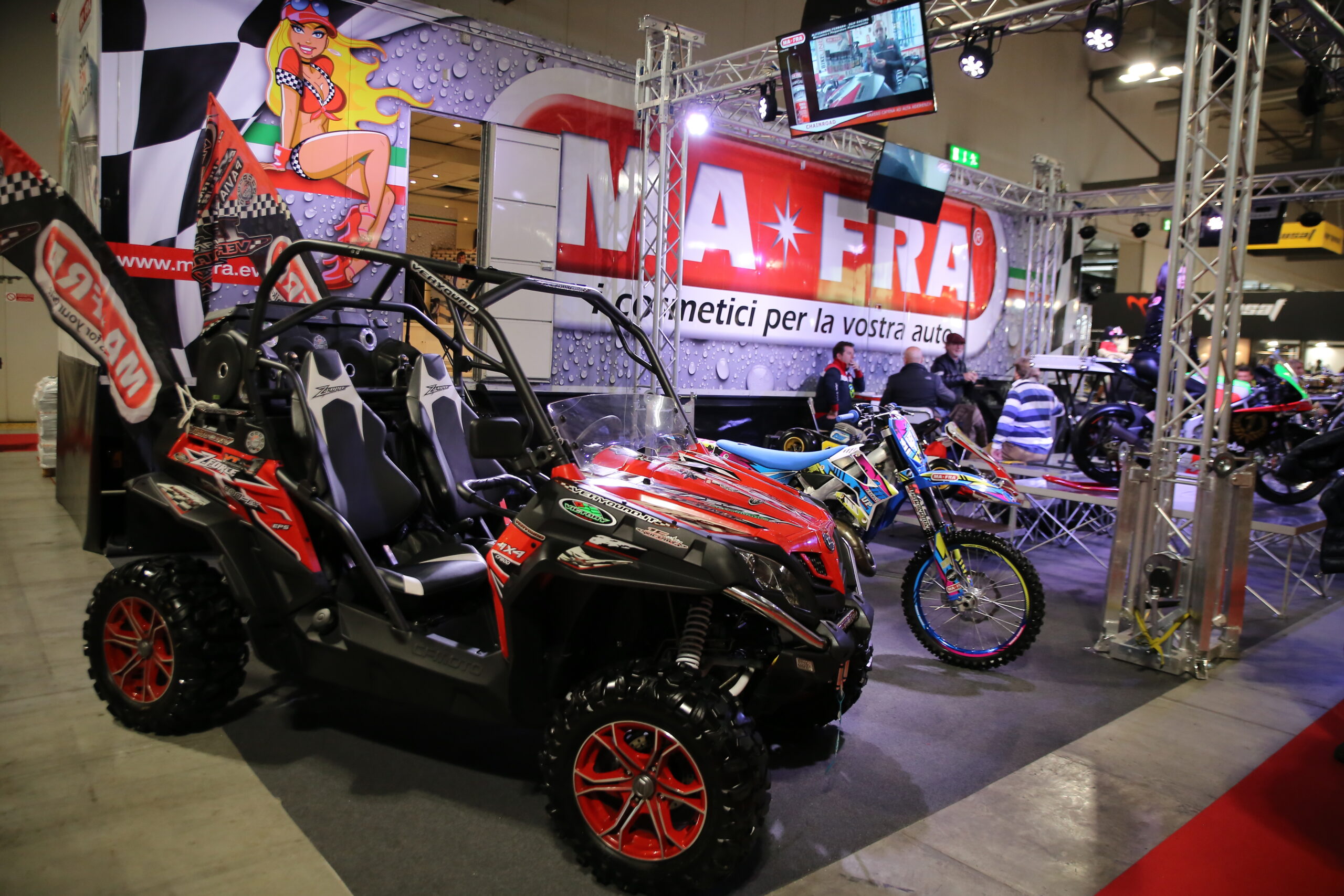 La cura e la passione Mafra per le due ruote a EICMA 2017
