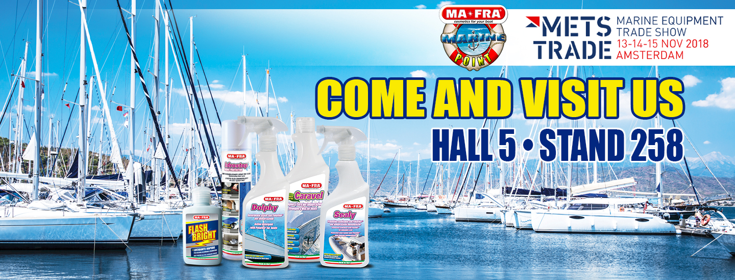 MAFRA e la sua linea nautica salpano per il METS 2018