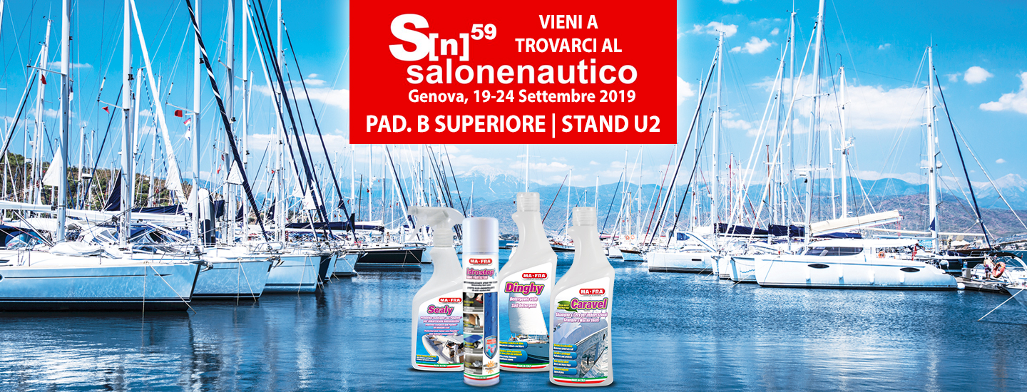 59° Salone Nautico di Genova, Mafra in mostra nel salone del Mediterraneo!