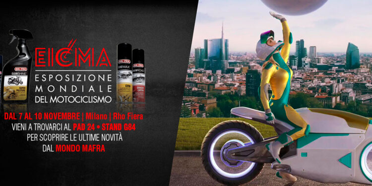 EICMA 2019 Esposizione Internazionel del Ciclo e Motociclo Mafra Pad 24 Stand G84