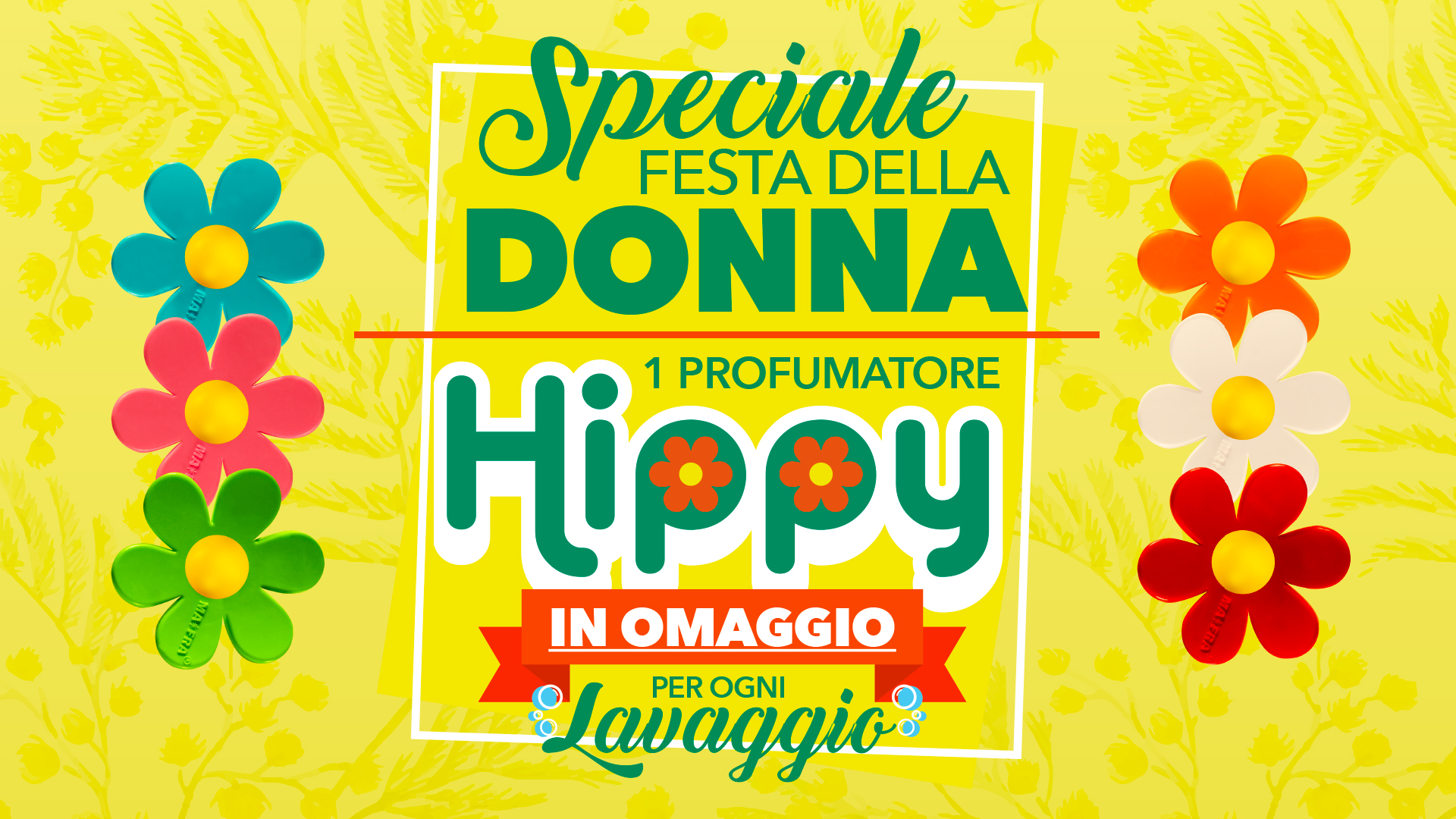 Festa della Donna, un fiore Hippy in omaggio ad ogni Donna