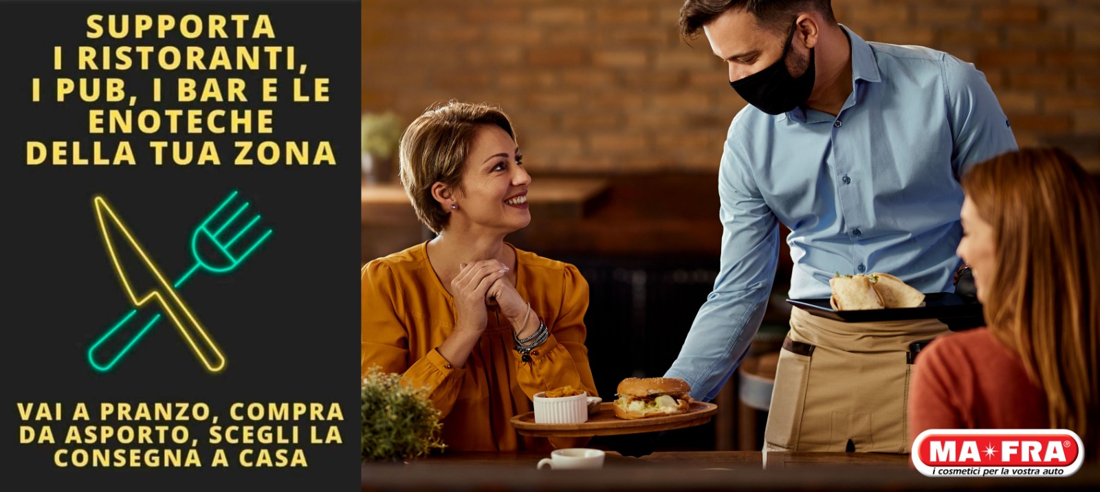 Mafra accanto ai ristoratori milanesi