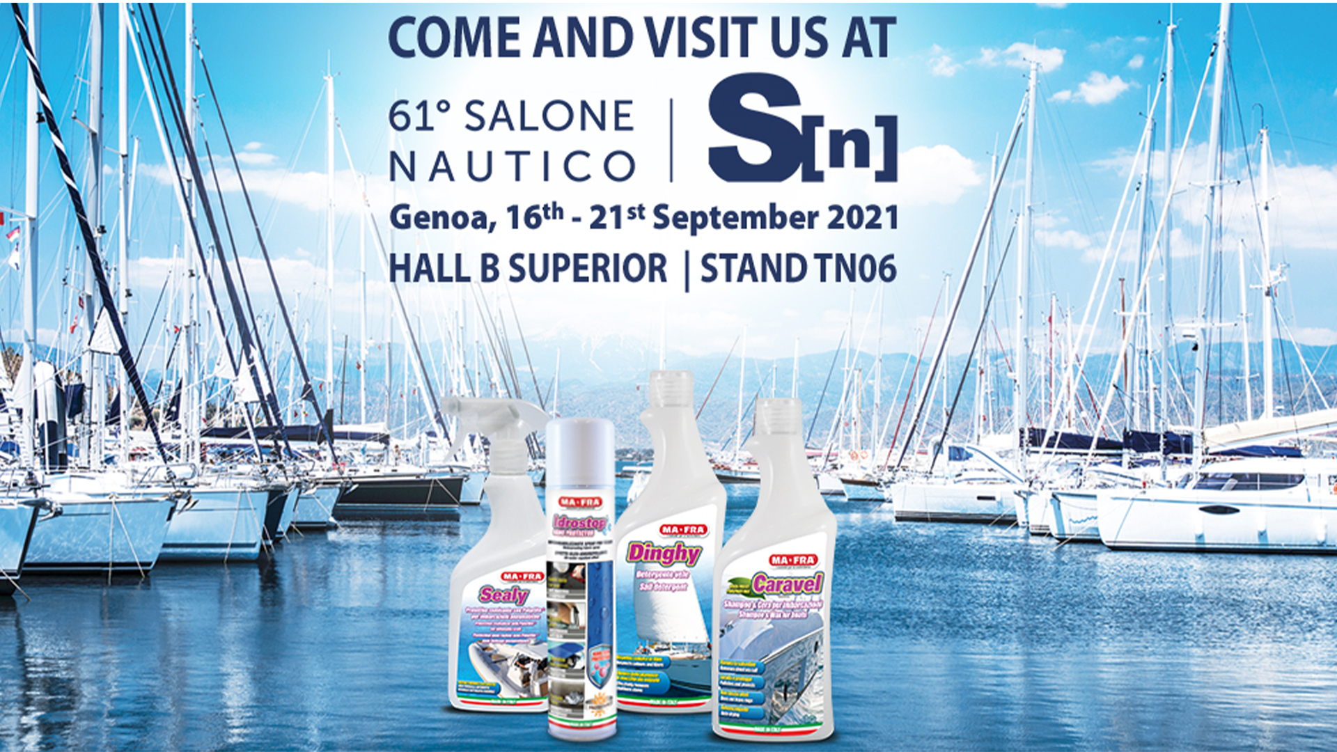 61° Salone Nautico di Genova, presenti con la Linea Benessere