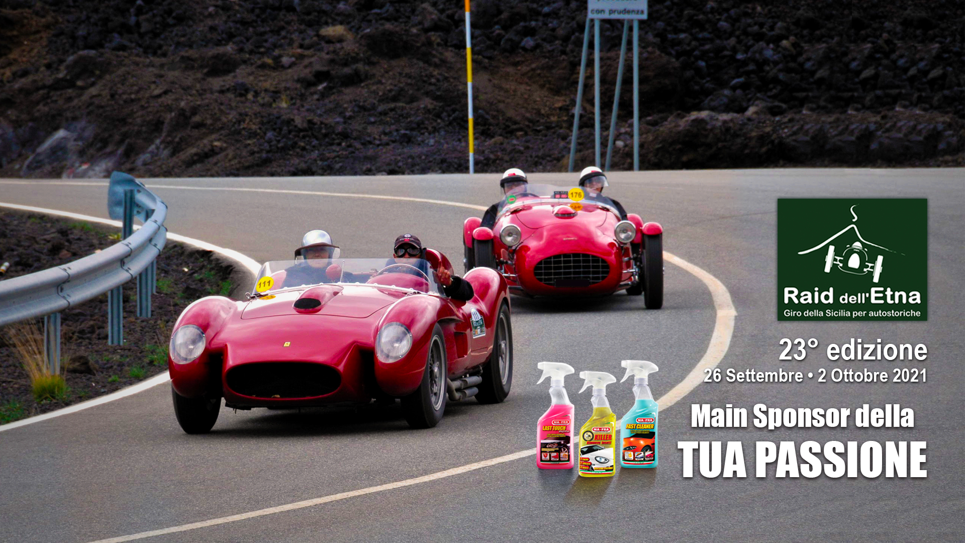 Mafra Main Sponsor al Raid dell’Etna 2021
