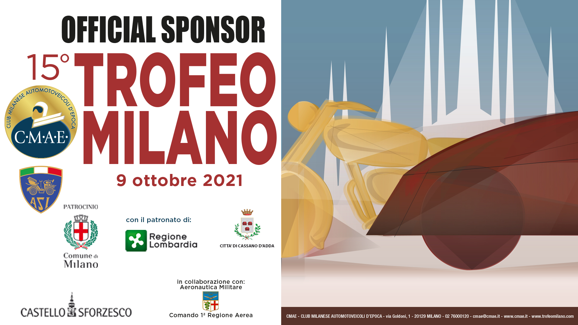 Tutto pronto per il Trofeo Milano 2021