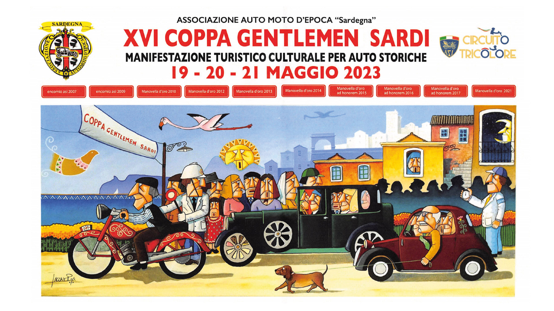 Coppa Gentlemen Sardi 2023, 5° tappa di ASI Circuito Tricolore