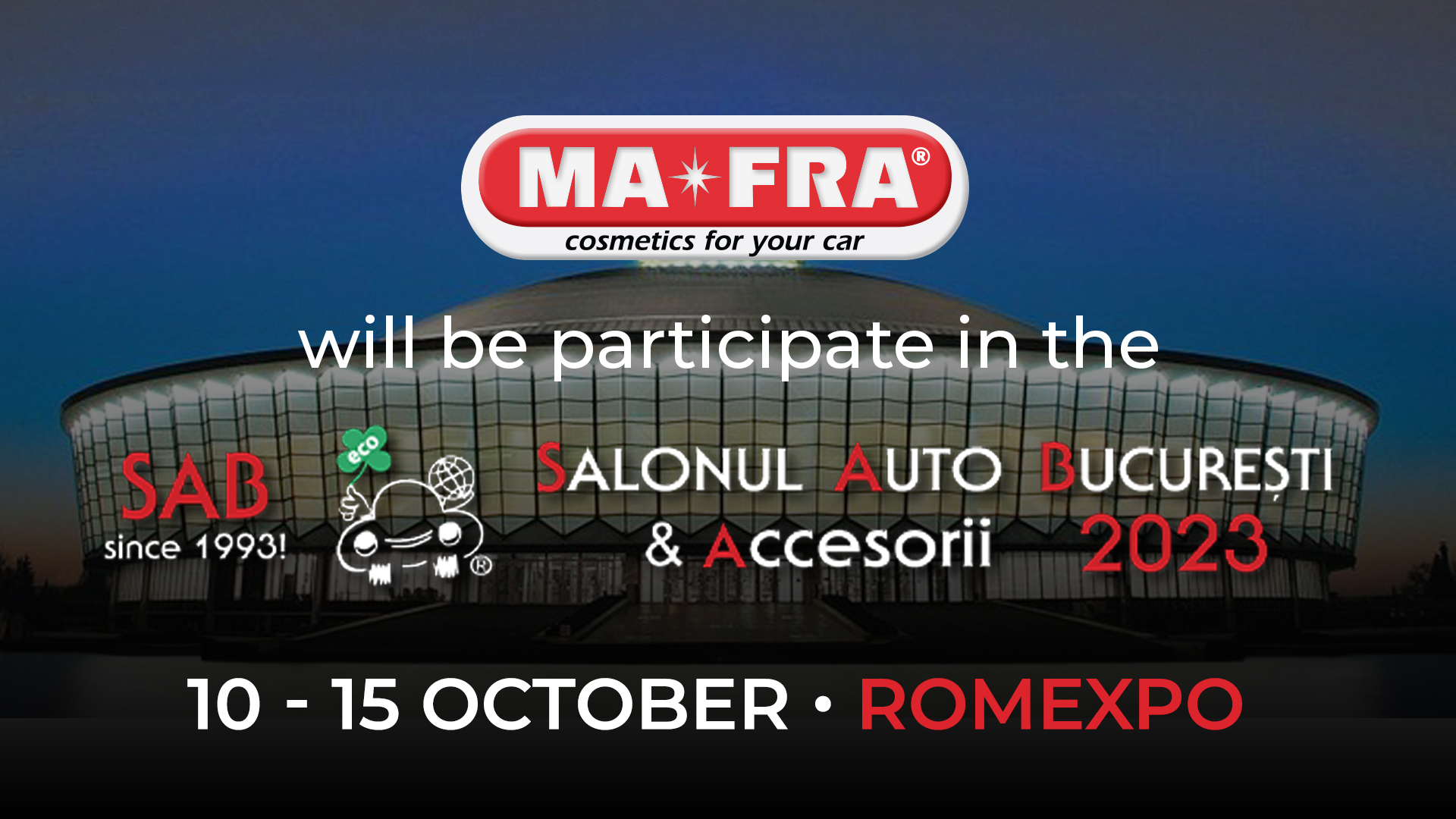 Mafra al Bucarest Auto Show & Accessories 2023