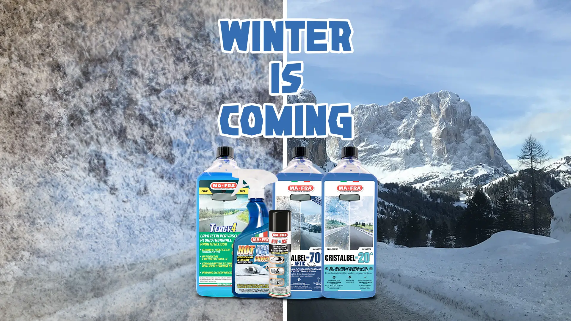 Come sghiacciare i vetri in inverno