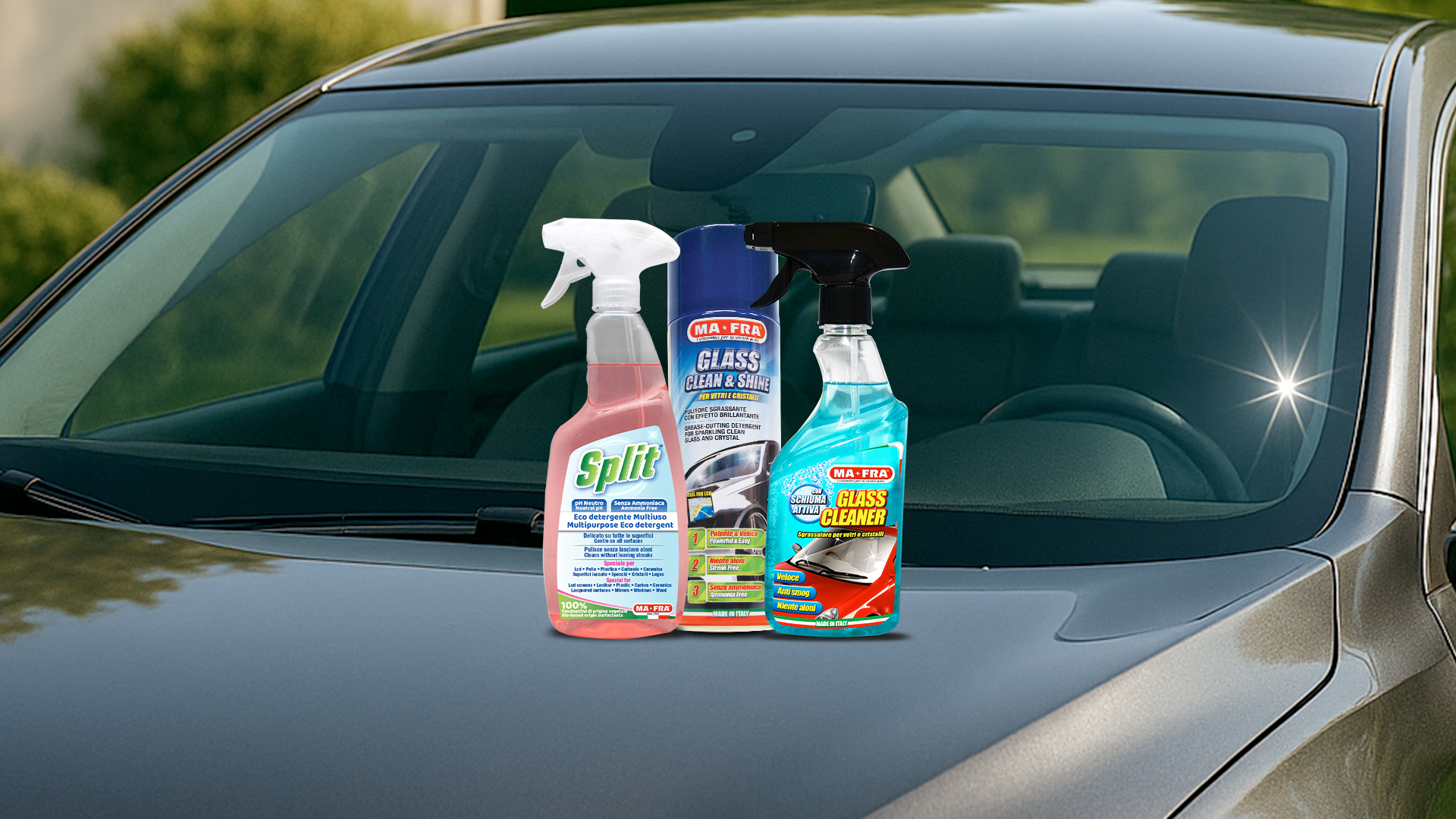 I migliori prodotti per pulire i vetri senza aloni: Offerte per auto e camper