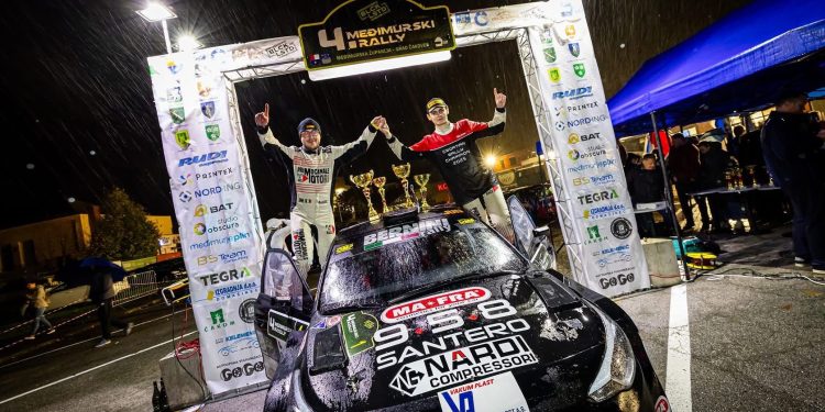 Matteo Bernini vince il titolo assoluto del Campionato Croato Rally