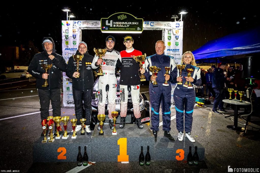 A soli 16 anni Matteo Bernini, supportato da MA-FRA, conquista il titolo assoluto del Campionato Croato Rally dominando con la sua Hyundai i20.