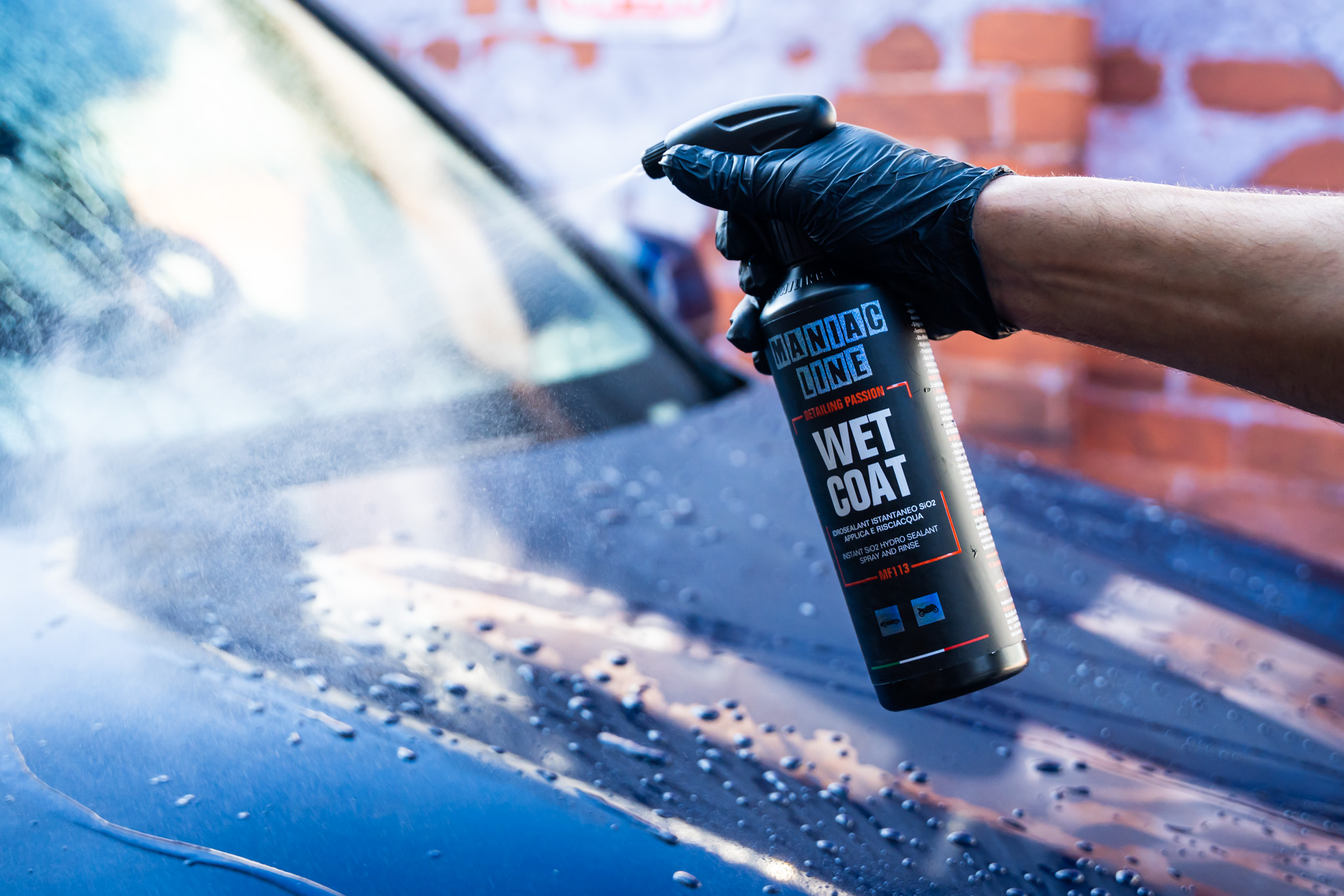 Miglior Wet Coat per car detailing: spray idrofobico per Auto Maniac Line