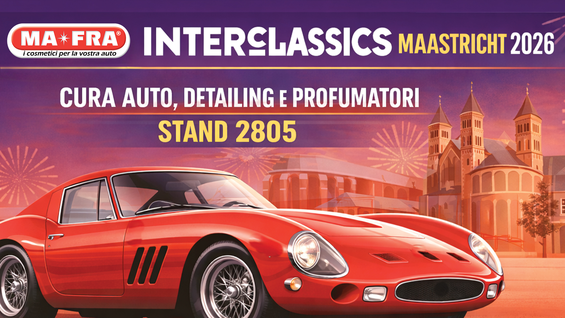 MA-FRA a InterClassics Maastricht 2026: cura dell’auto, metodo e soluzioni professionali