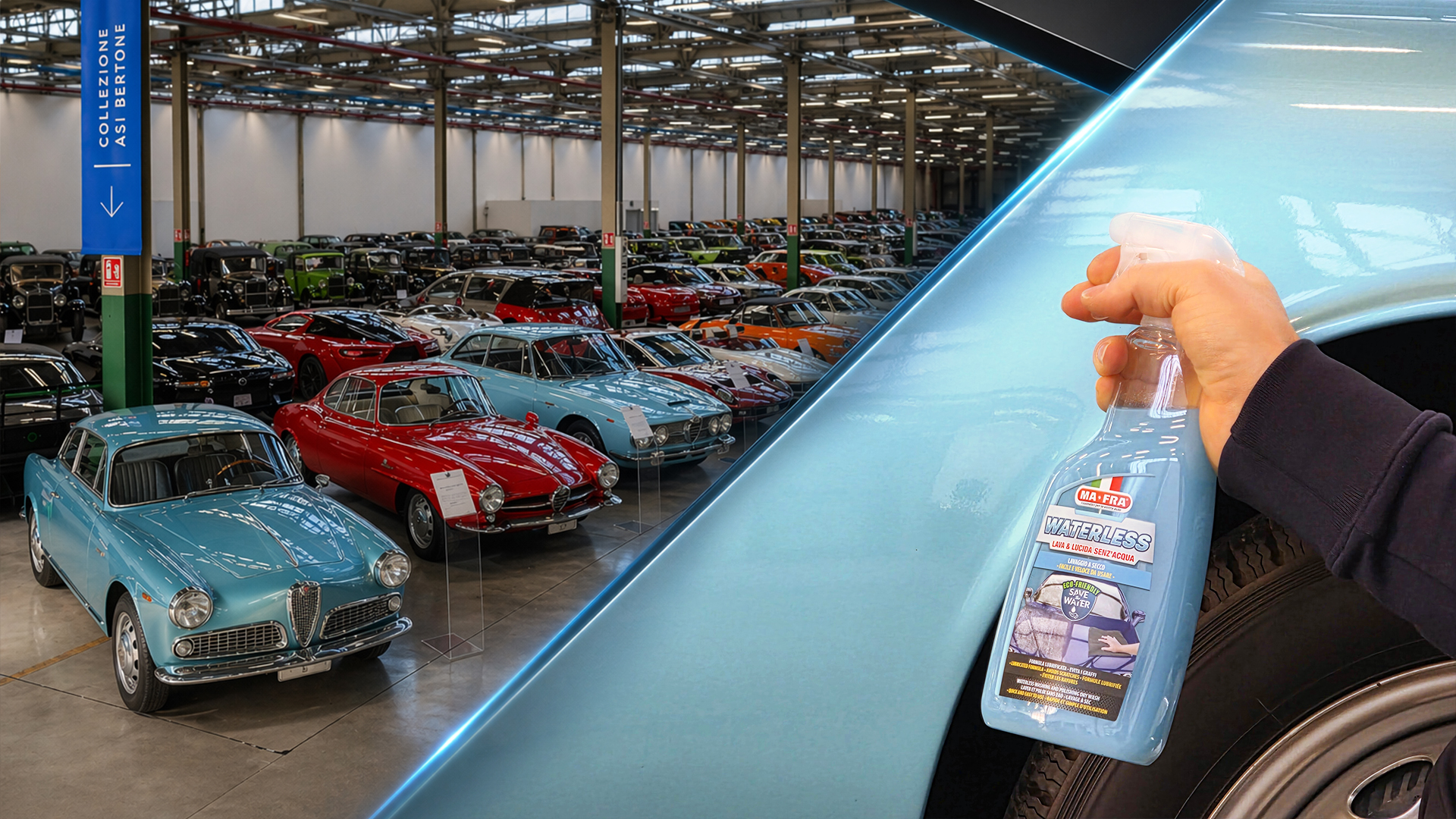 Ma-Fra e la Collezione ASI Bertone: la cura dell’auto al servizio del design italiano