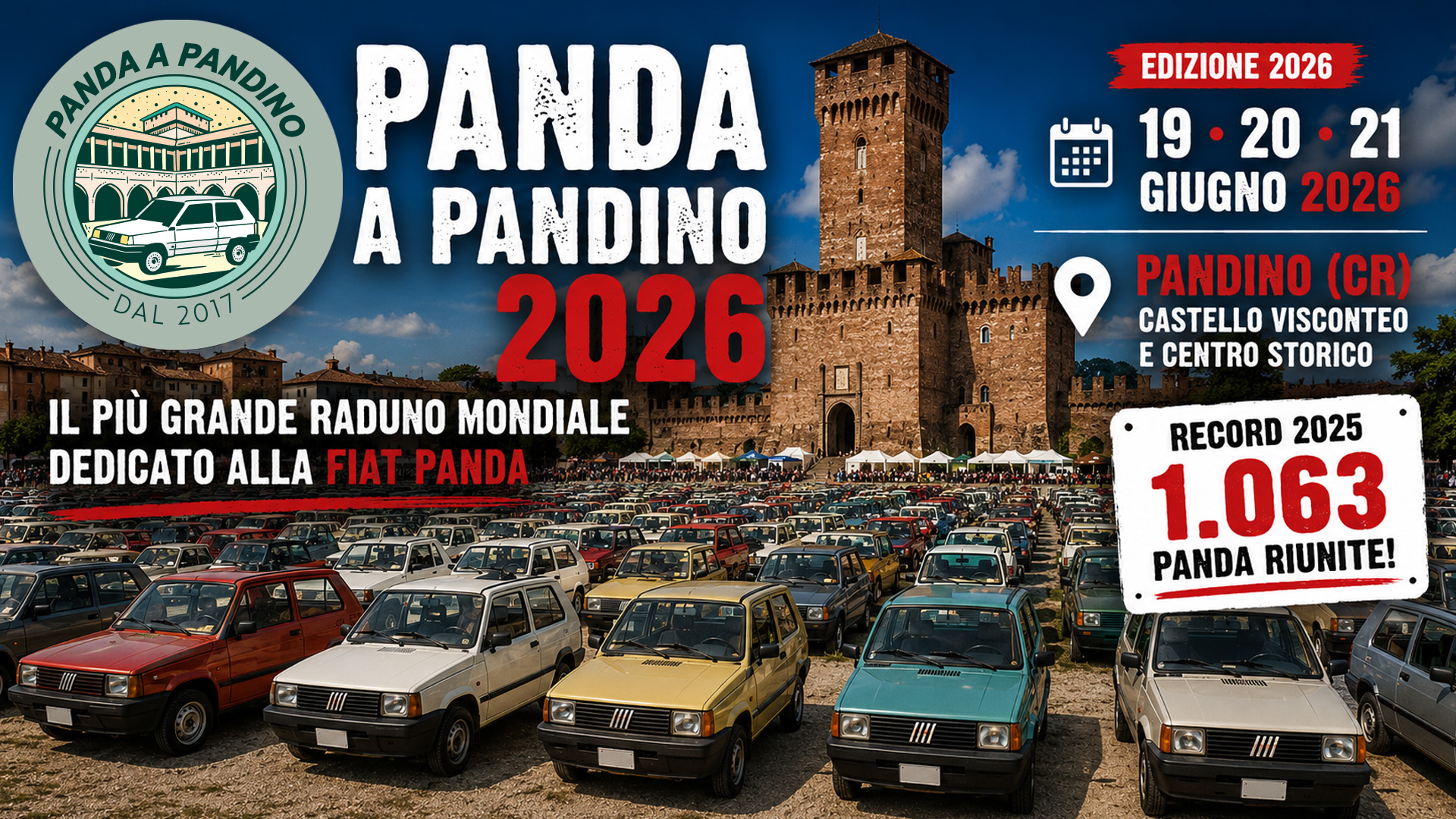 Panda a Pandino 2026